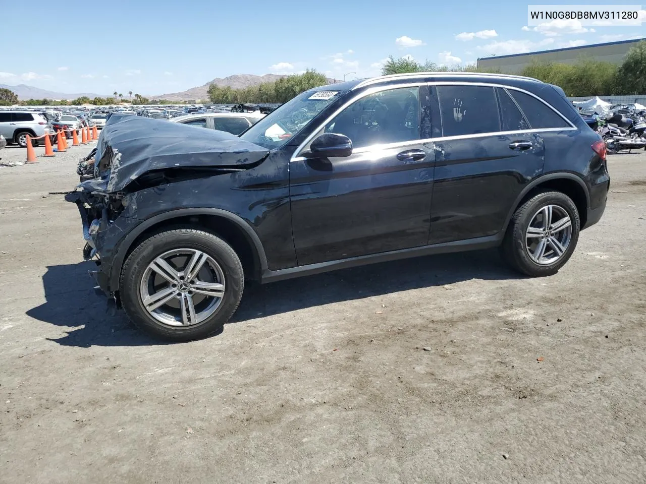 2021 Mercedes-Benz Glc 300 VIN: W1N0G8DB8MV311280 Lot: 69790534