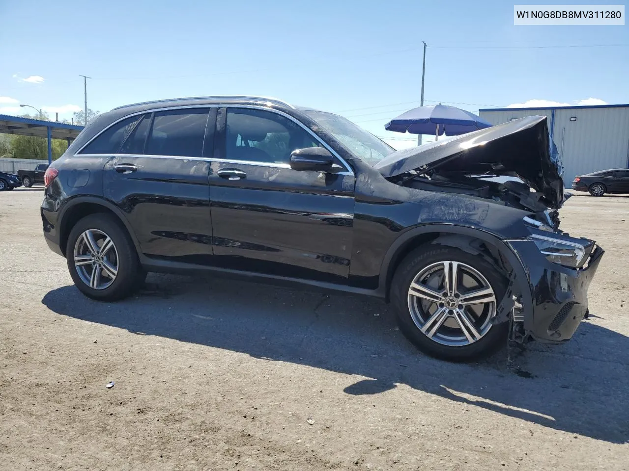 2021 Mercedes-Benz Glc 300 VIN: W1N0G8DB8MV311280 Lot: 69790534