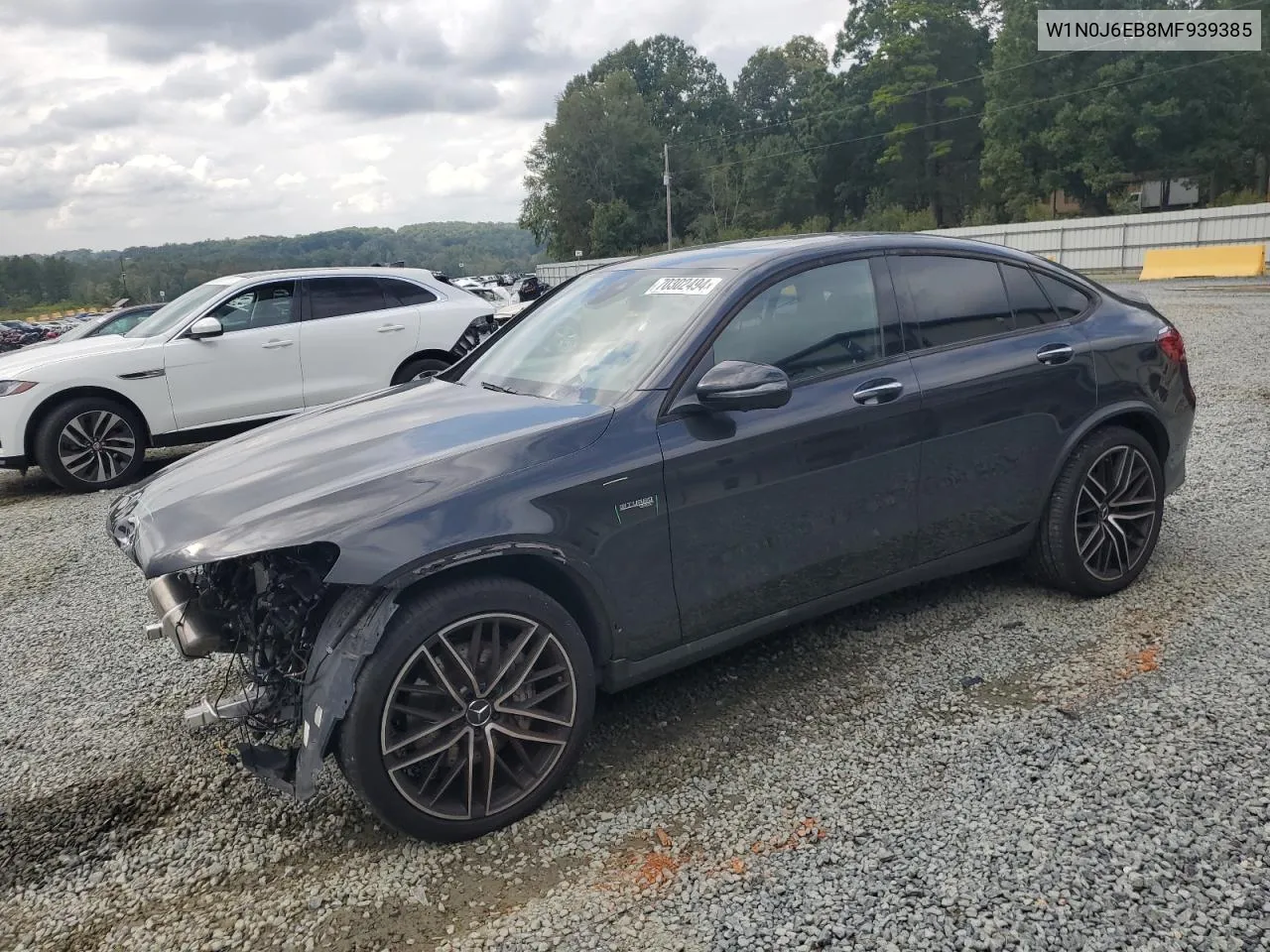 2021 Mercedes-Benz Glc Coupe 43 4Matic Amg VIN: W1N0J6EB8MF939385 Lot: 70302494