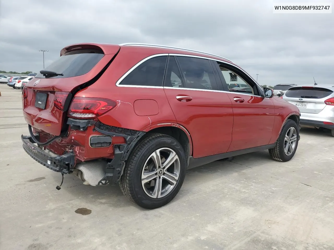 2021 Mercedes-Benz Glc 300 VIN: W1N0G8DB9MF932747 Lot: 70310064