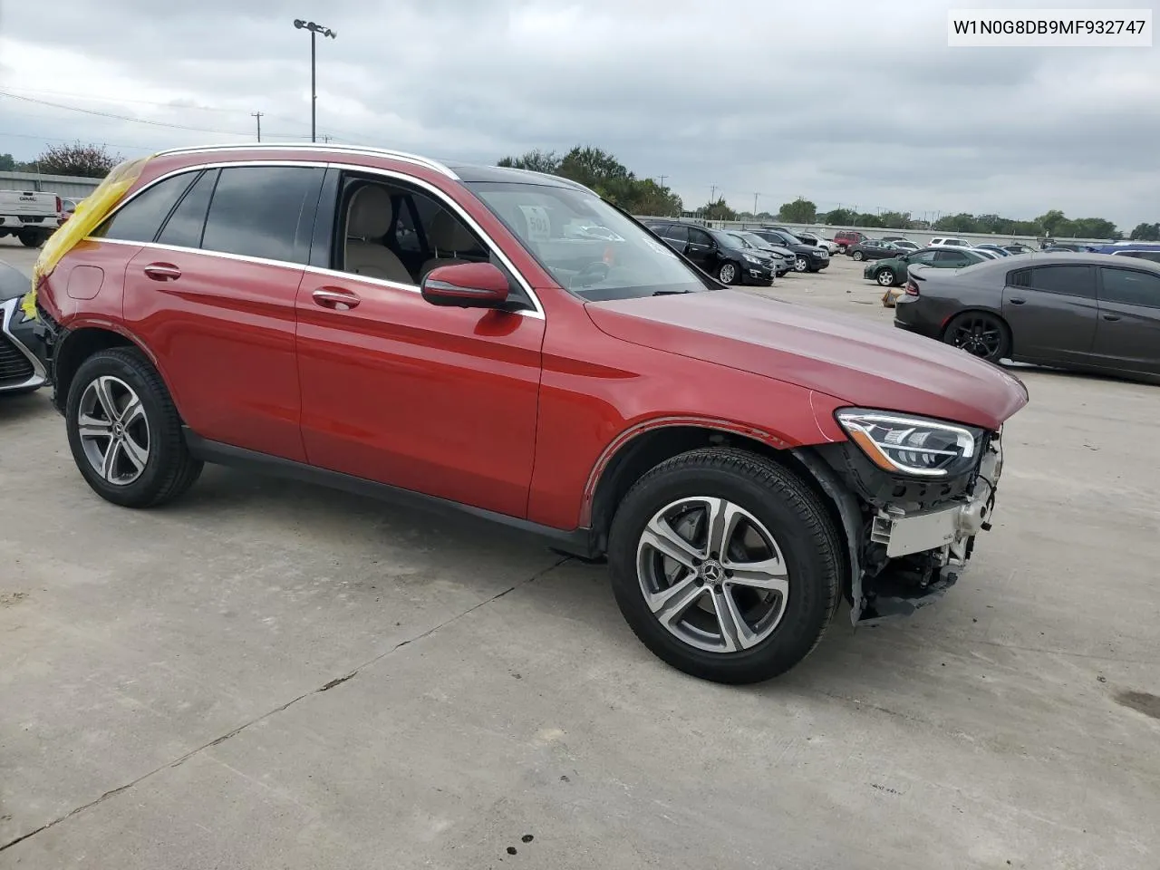 2021 Mercedes-Benz Glc 300 VIN: W1N0G8DB9MF932747 Lot: 70310064