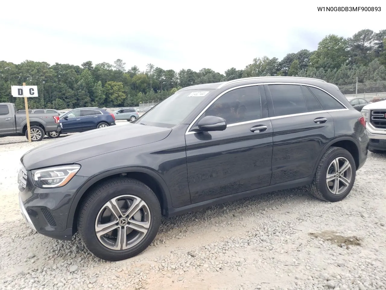 2021 Mercedes-Benz Glc 300 VIN: W1N0G8DB3MF900893 Lot: 70432144