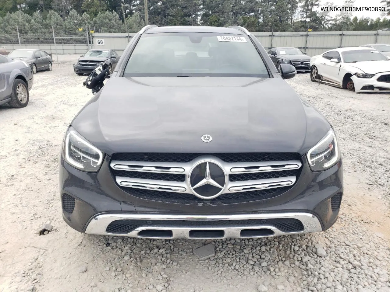 2021 Mercedes-Benz Glc 300 VIN: W1N0G8DB3MF900893 Lot: 70432144