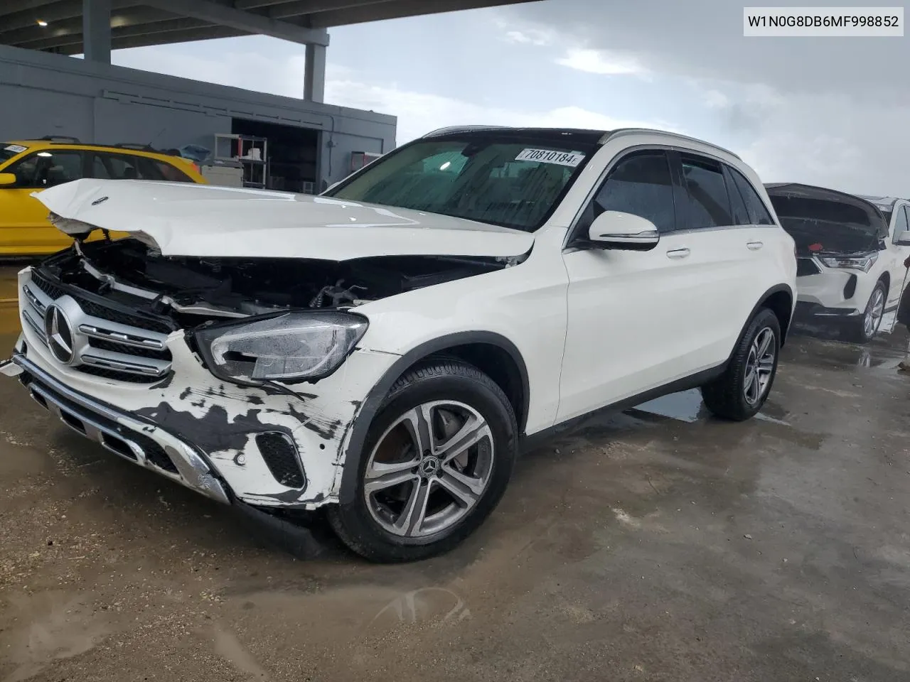 2021 Mercedes-Benz Glc 300 VIN: W1N0G8DB6MF998852 Lot: 70810184