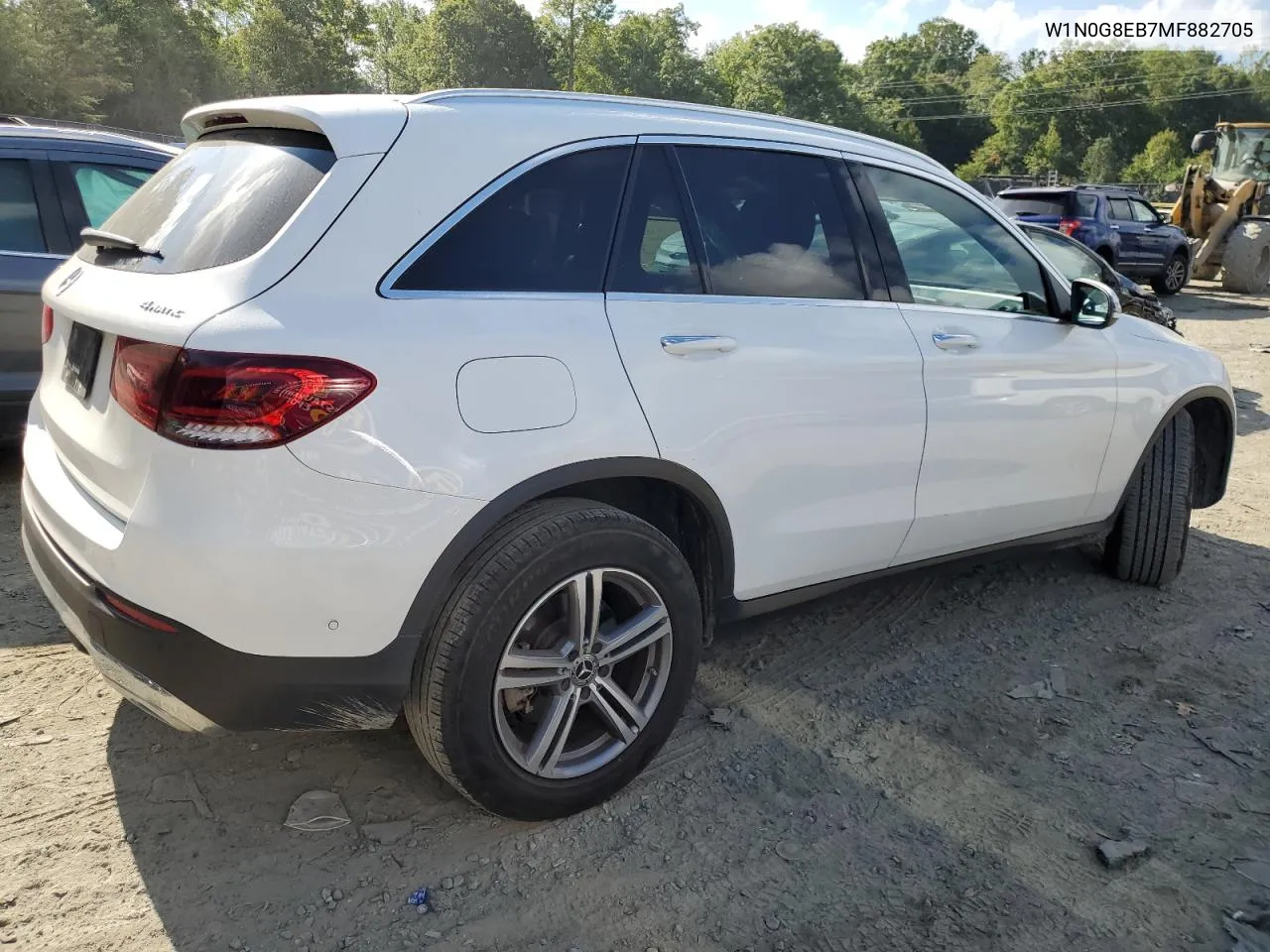 2021 Mercedes-Benz Glc 300 4Matic VIN: W1N0G8EB7MF882705 Lot: 71381634