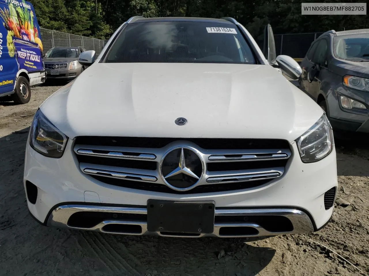 2021 Mercedes-Benz Glc 300 4Matic VIN: W1N0G8EB7MF882705 Lot: 71381634