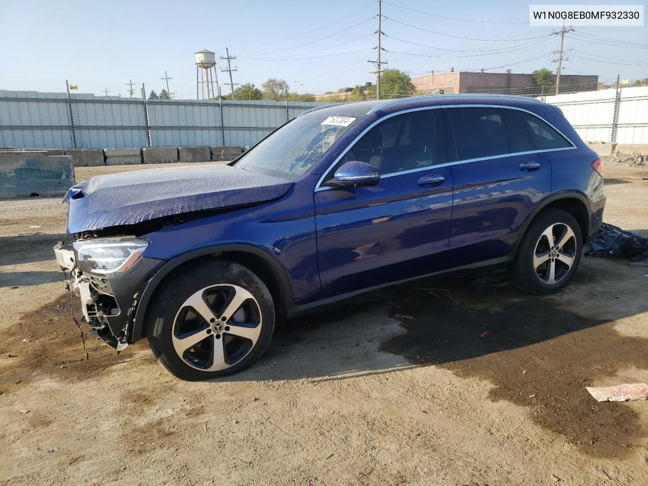 2021 Mercedes-Benz Glc 300 4Matic VIN: W1N0G8EB0MF932330 Lot: 71637304