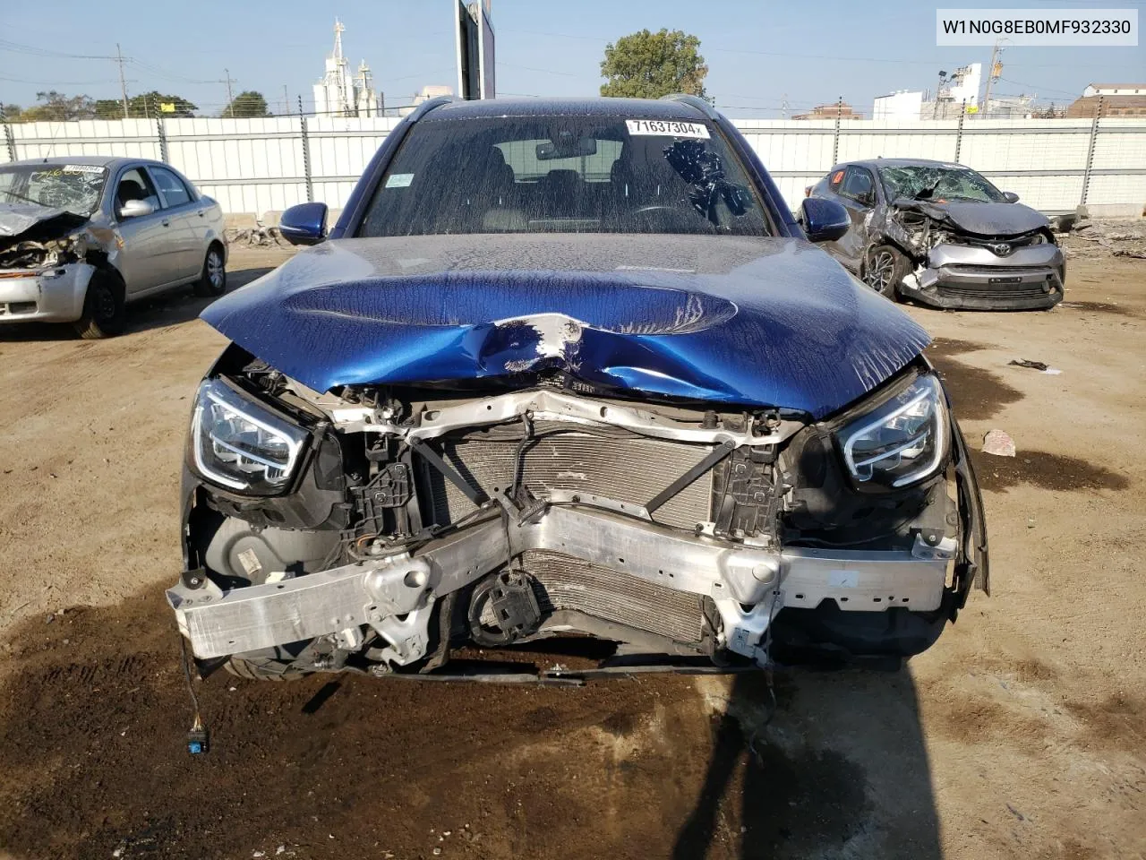 2021 Mercedes-Benz Glc 300 4Matic VIN: W1N0G8EB0MF932330 Lot: 71637304