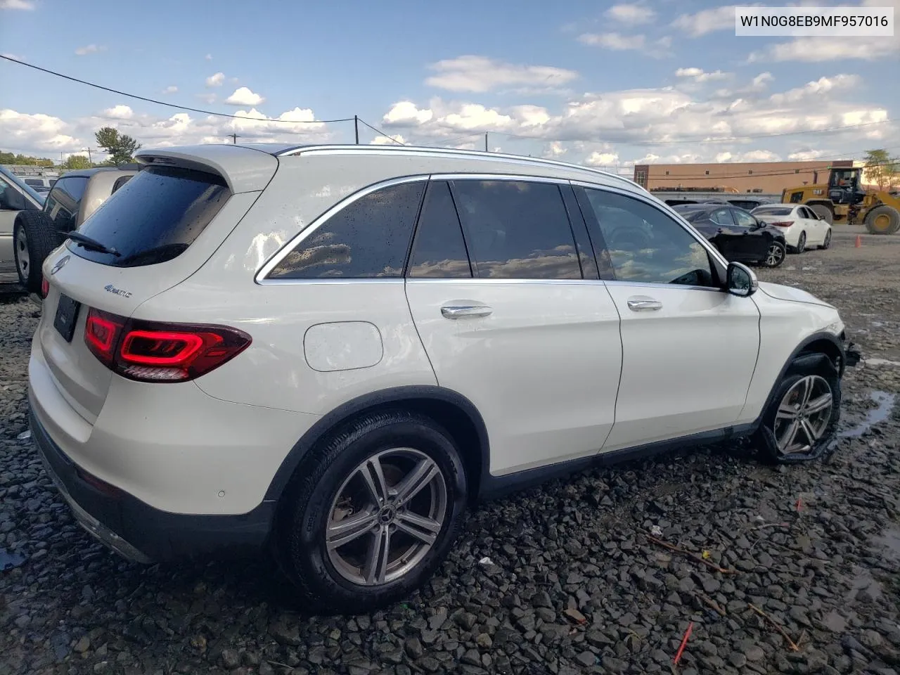 2021 Mercedes-Benz Glc 300 4Matic VIN: W1N0G8EB9MF957016 Lot: 72341764