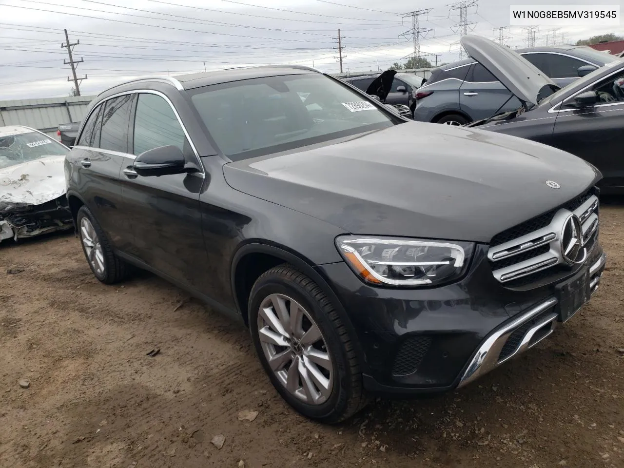 2021 Mercedes-Benz Glc 300 4Matic VIN: W1N0G8EB5MV319545 Lot: 72890204