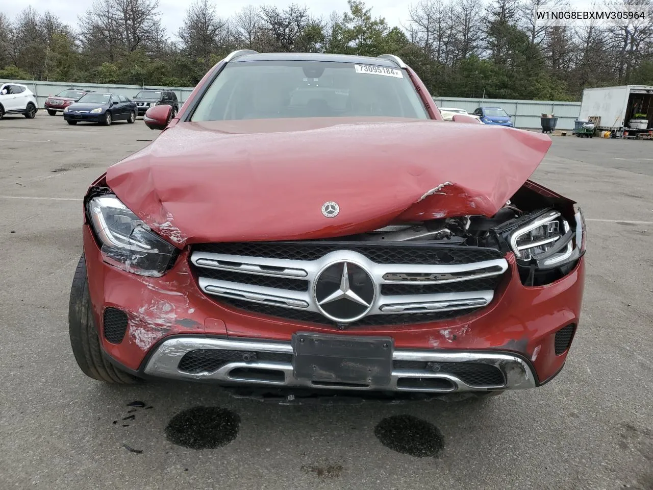 2021 Mercedes-Benz Glc 300 4Matic VIN: W1N0G8EBXMV305964 Lot: 73095184