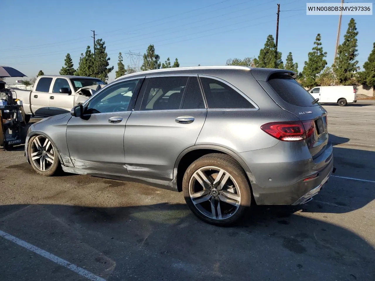 2021 Mercedes-Benz Glc 300 VIN: W1N0G8DB3MV297336 Lot: 73193134