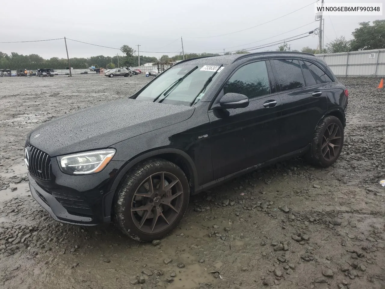 2021 Mercedes-Benz Glc 43 4Matic Amg VIN: W1N0G6EB6MF990348 Lot: 73363074