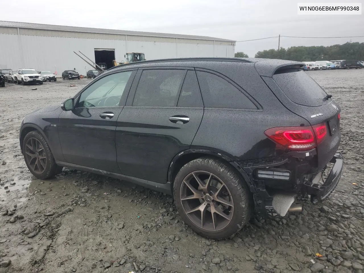 2021 Mercedes-Benz Glc 43 4Matic Amg VIN: W1N0G6EB6MF990348 Lot: 73363074