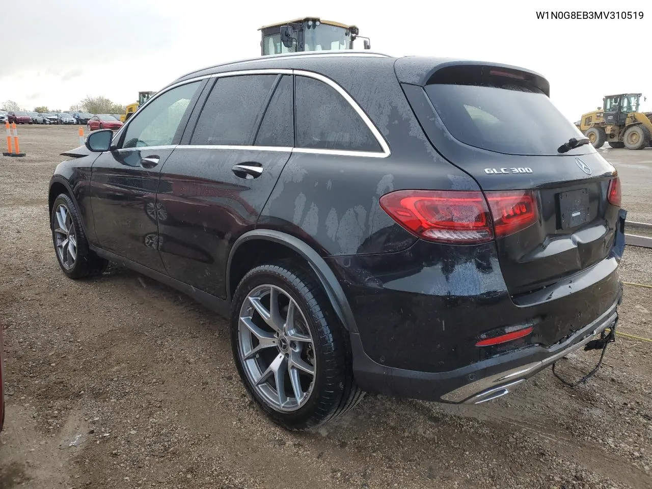 2021 Mercedes-Benz Glc 300 4Matic VIN: W1N0G8EB3MV310519 Lot: 73410404