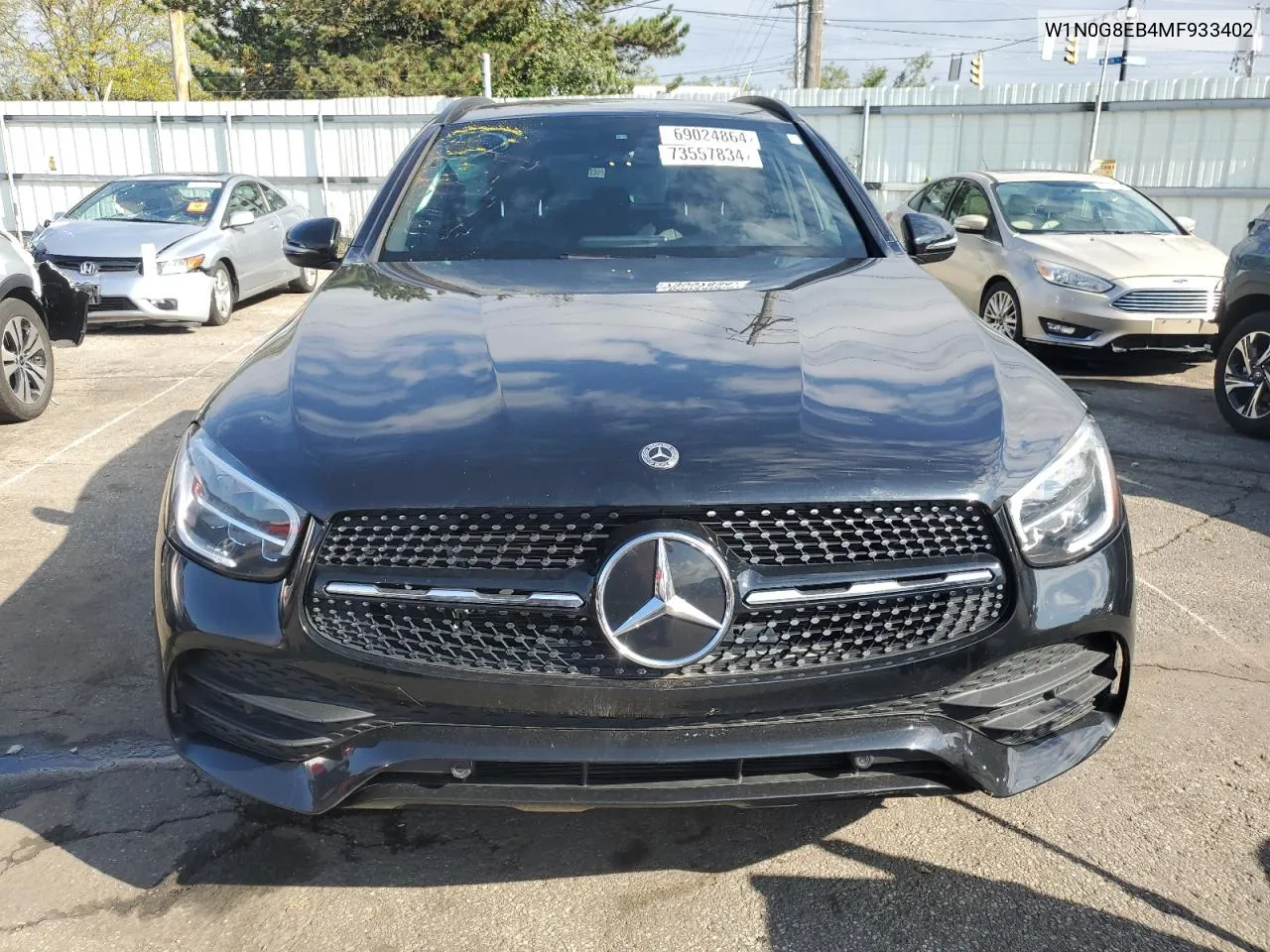 2021 Mercedes-Benz Glc 300 4Matic VIN: W1N0G8EB4MF933402 Lot: 73557834