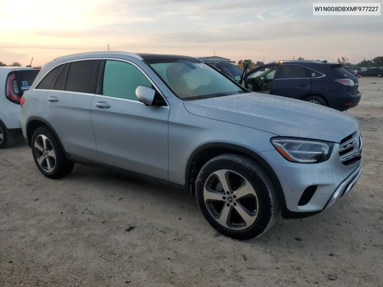 2021 Mercedes-Benz Glc 300 VIN: W1N0G8DBXMF977227 Lot: 73744524