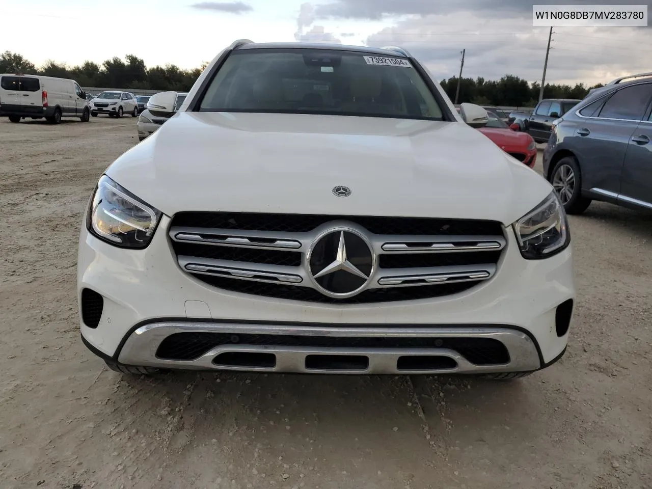 2021 Mercedes-Benz Glc 300 VIN: W1N0G8DB7MV283780 Lot: 73921504