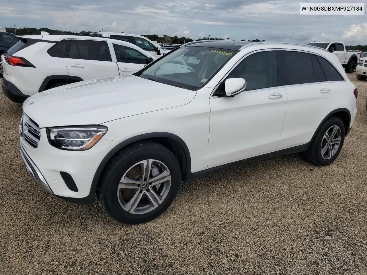 2021 Mercedes-Benz Glc 300 VIN: W1N0G8DBXMF927184 Lot: 74594904