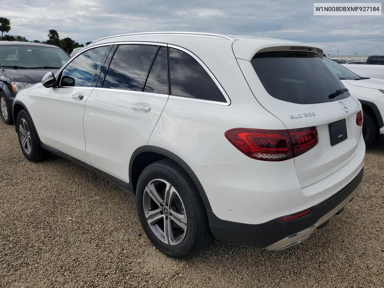 2021 Mercedes-Benz Glc 300 VIN: W1N0G8DBXMF927184 Lot: 74594904