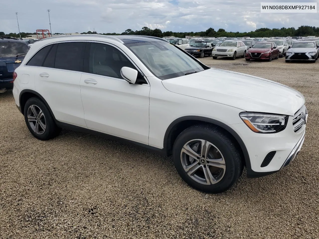 2021 Mercedes-Benz Glc 300 VIN: W1N0G8DBXMF927184 Lot: 74594904