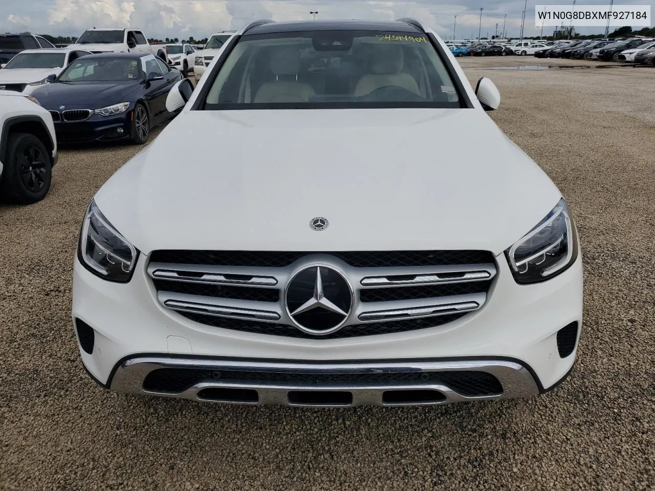 2021 Mercedes-Benz Glc 300 VIN: W1N0G8DBXMF927184 Lot: 74594904