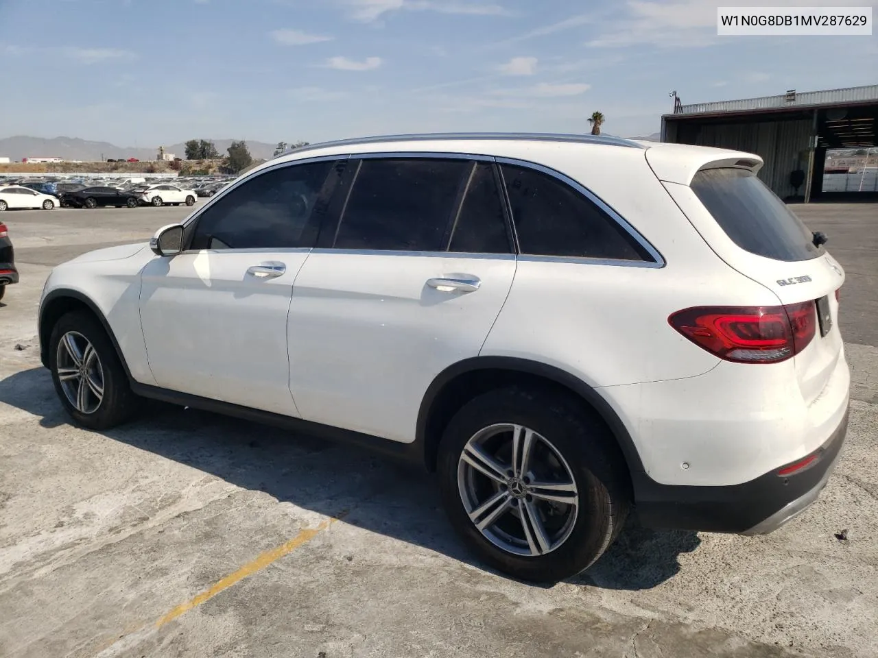 2021 Mercedes-Benz Glc 300 VIN: W1N0G8DB1MV287629 Lot: 74743454