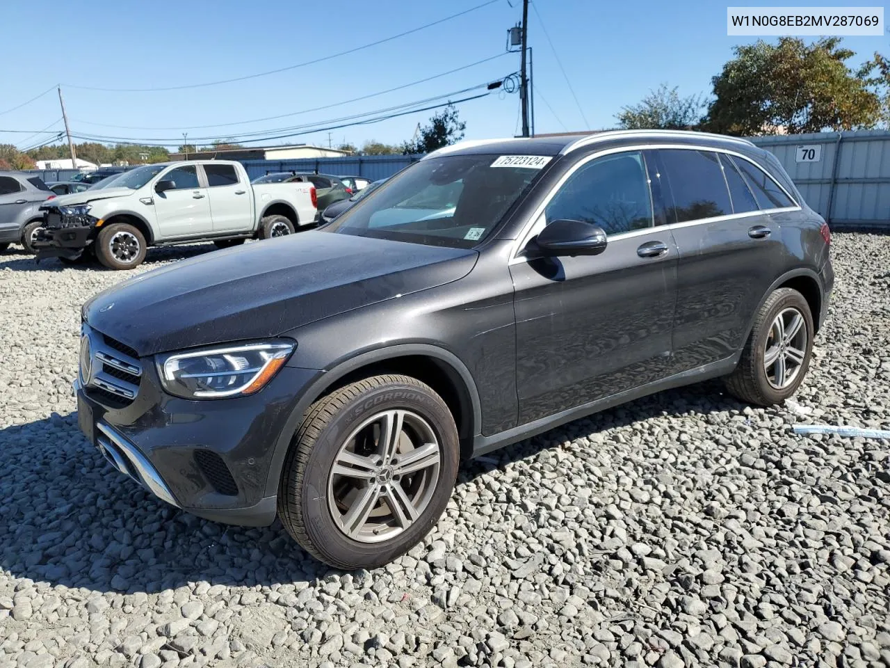 2021 Mercedes-Benz Glc 300 4Matic VIN: W1N0G8EB2MV287069 Lot: 75723124