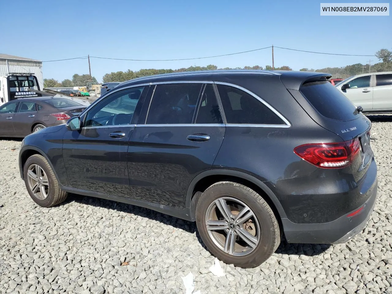 2021 Mercedes-Benz Glc 300 4Matic VIN: W1N0G8EB2MV287069 Lot: 75723124