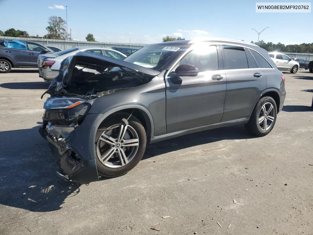 2021 Mercedes-Benz Glc 300 4Matic VIN: W1N0G8EB2MF920762 Lot: 75770174