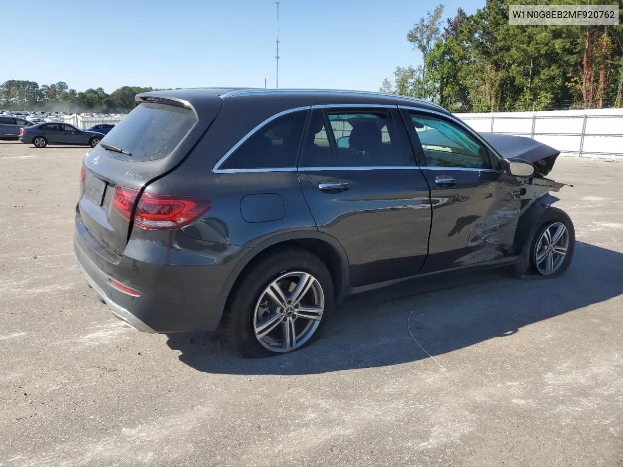 2021 Mercedes-Benz Glc 300 4Matic VIN: W1N0G8EB2MF920762 Lot: 75770174