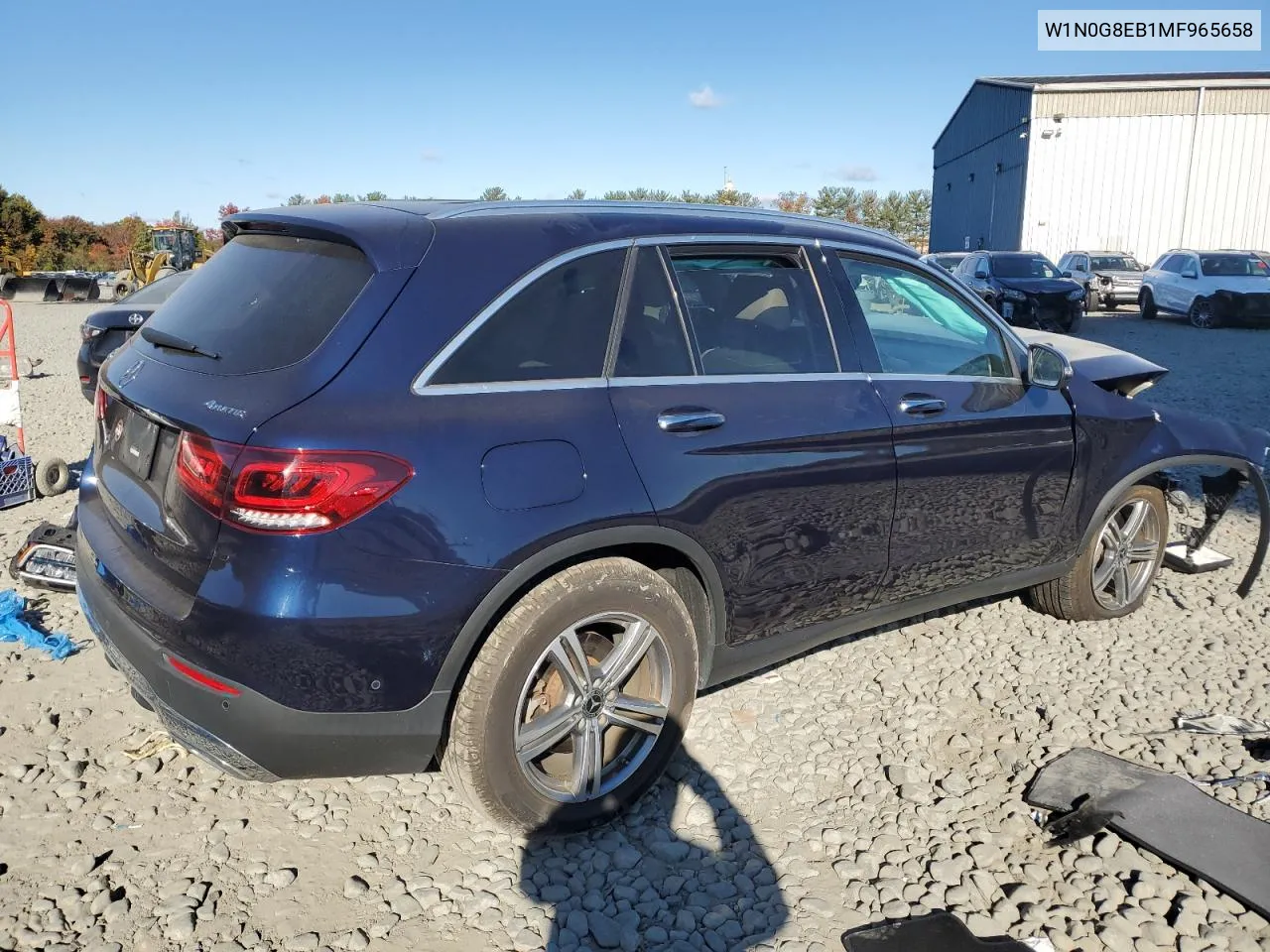 2021 Mercedes-Benz Glc 300 4Matic VIN: W1N0G8EB1MF965658 Lot: 76380914