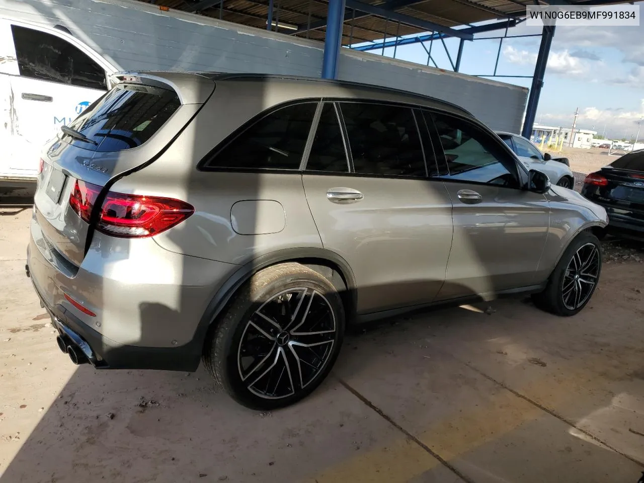 2021 Mercedes-Benz Glc 43 4Matic Amg VIN: W1N0G6EB9MF991834 Lot: 76403474