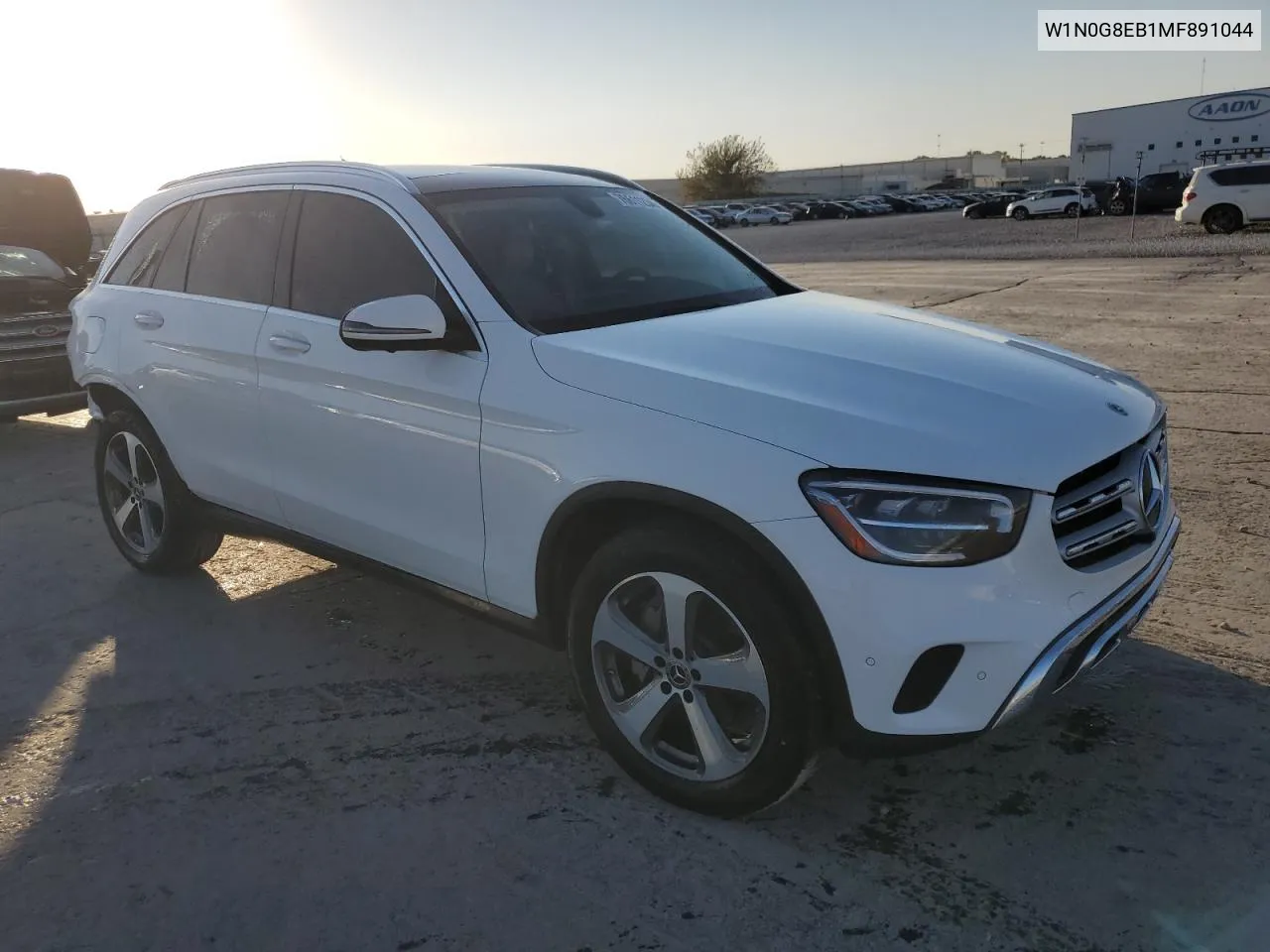 2021 Mercedes-Benz Glc 300 4Matic VIN: W1N0G8EB1MF891044 Lot: 76611234