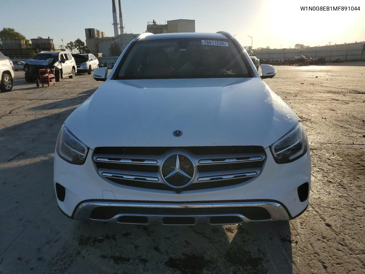 2021 Mercedes-Benz Glc 300 4Matic VIN: W1N0G8EB1MF891044 Lot: 76611234