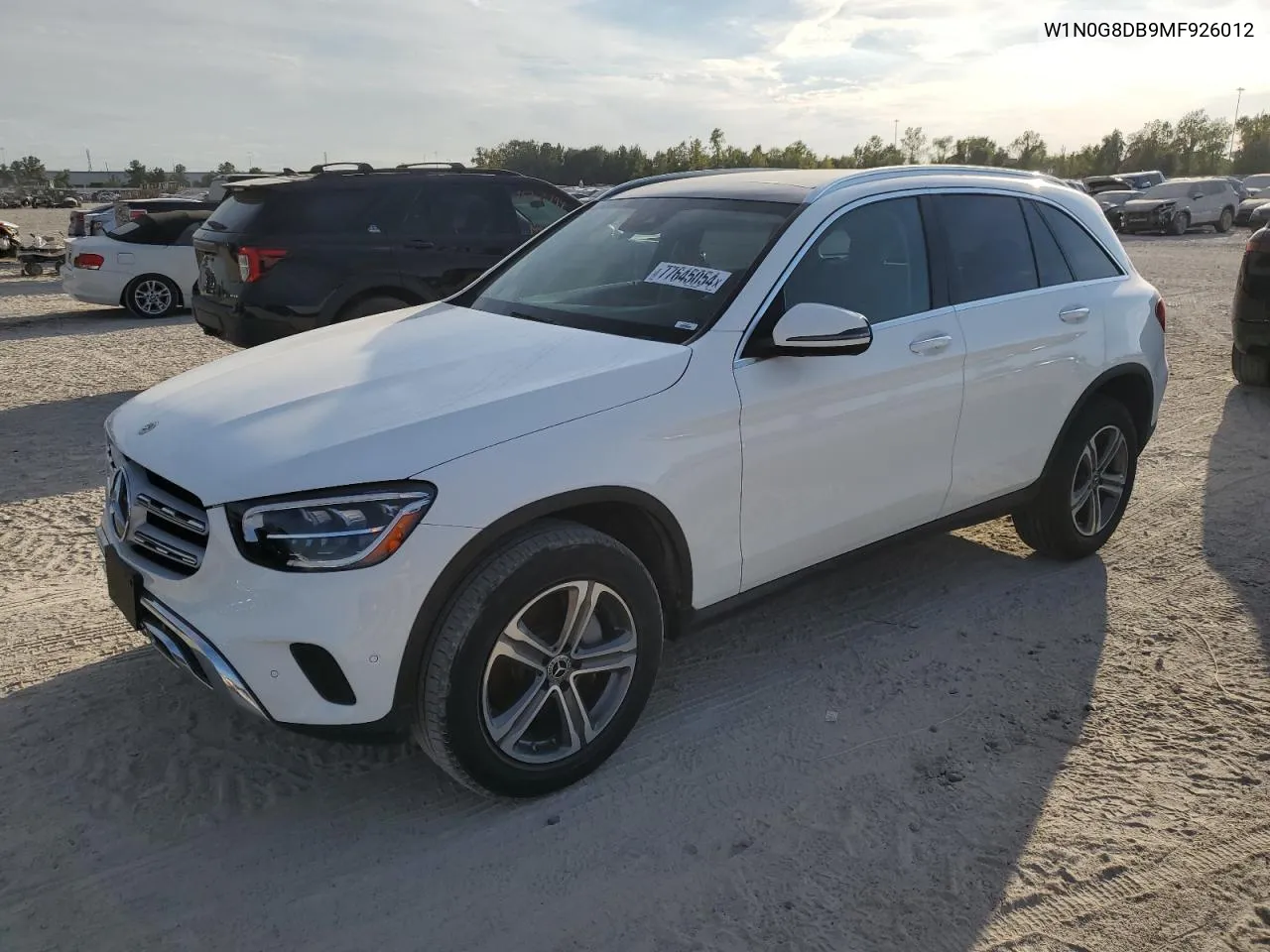 2021 Mercedes-Benz Glc 300 VIN: W1N0G8DB9MF926012 Lot: 77645054