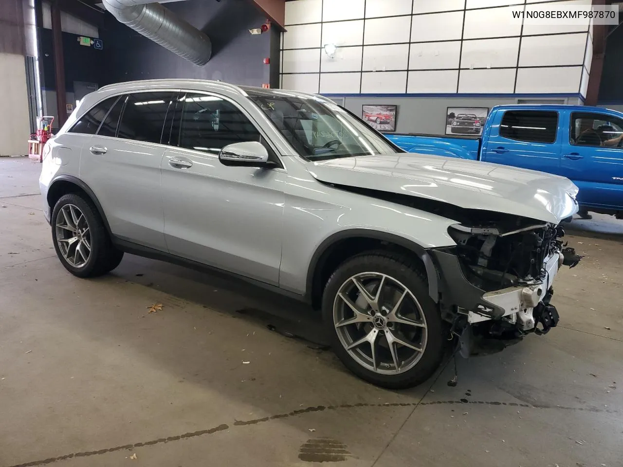 2021 Mercedes-Benz Glc 300 4Matic VIN: W1N0G8EBXMF987870 Lot: 78070624