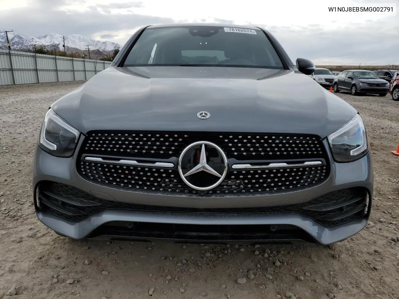 2021 Mercedes-Benz Glc Coupe 300 4Matic VIN: W1N0J8EB5MG002791 Lot: 78182074