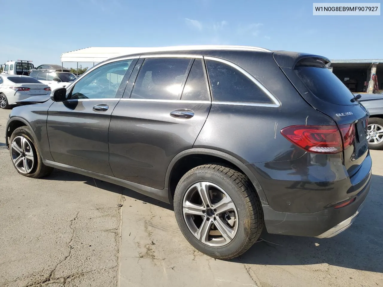 2021 Mercedes-Benz Glc 300 4Matic VIN: W1N0G8EB9MF907927 Lot: 78506854