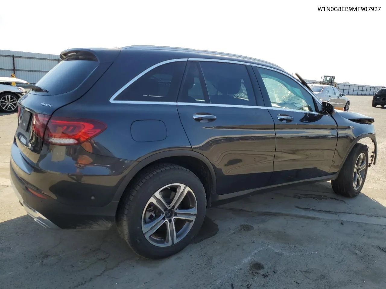 2021 Mercedes-Benz Glc 300 4Matic VIN: W1N0G8EB9MF907927 Lot: 78506854