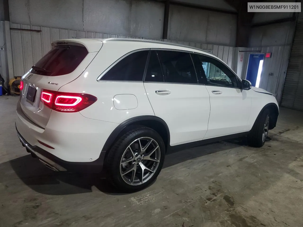 2021 Mercedes-Benz Glc 300 4Matic VIN: W1N0G8EB5MF911201 Lot: 78529924