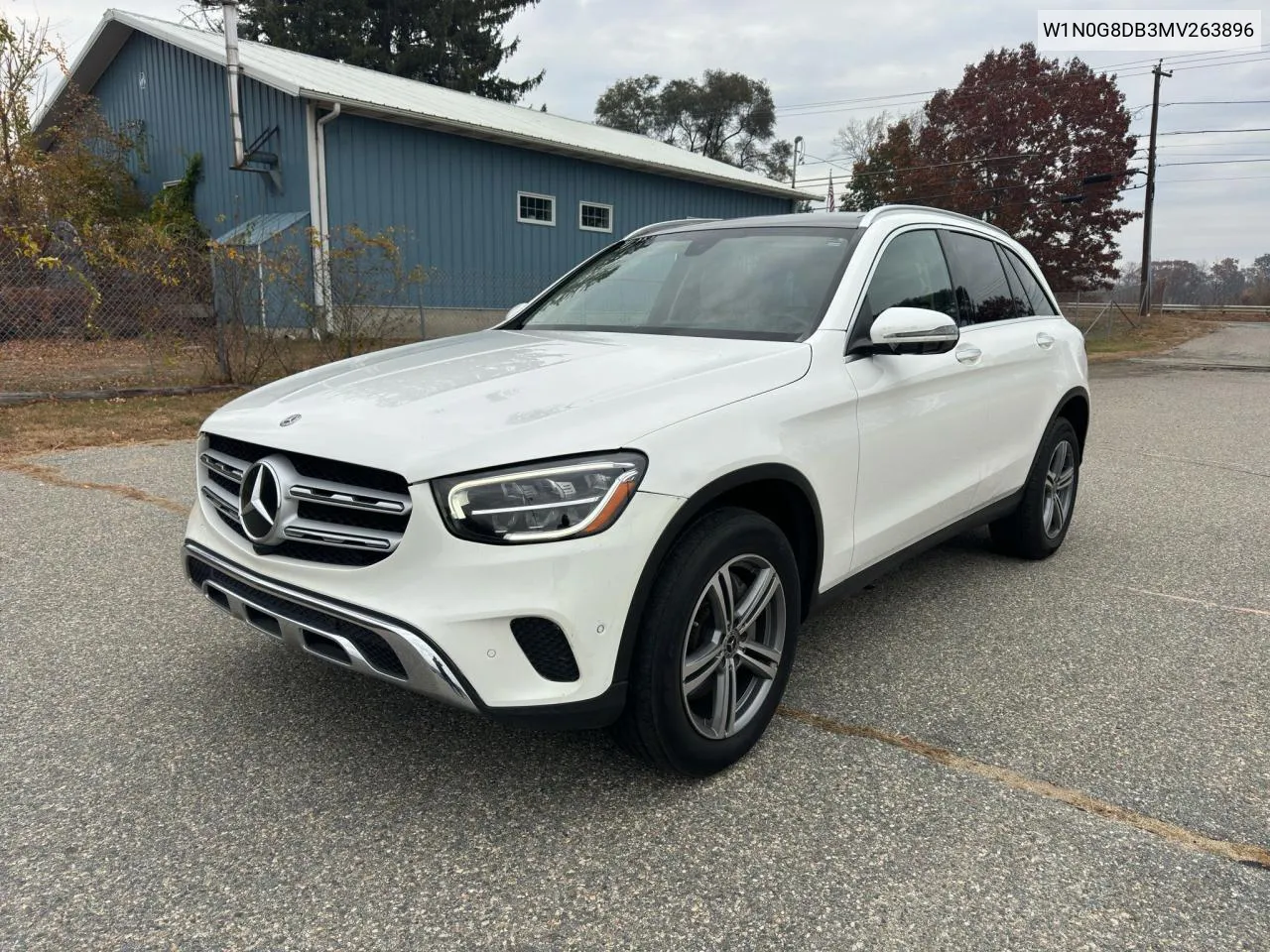 2021 Mercedes-Benz Glc 300 VIN: W1N0G8DB3MV263896 Lot: 78735204