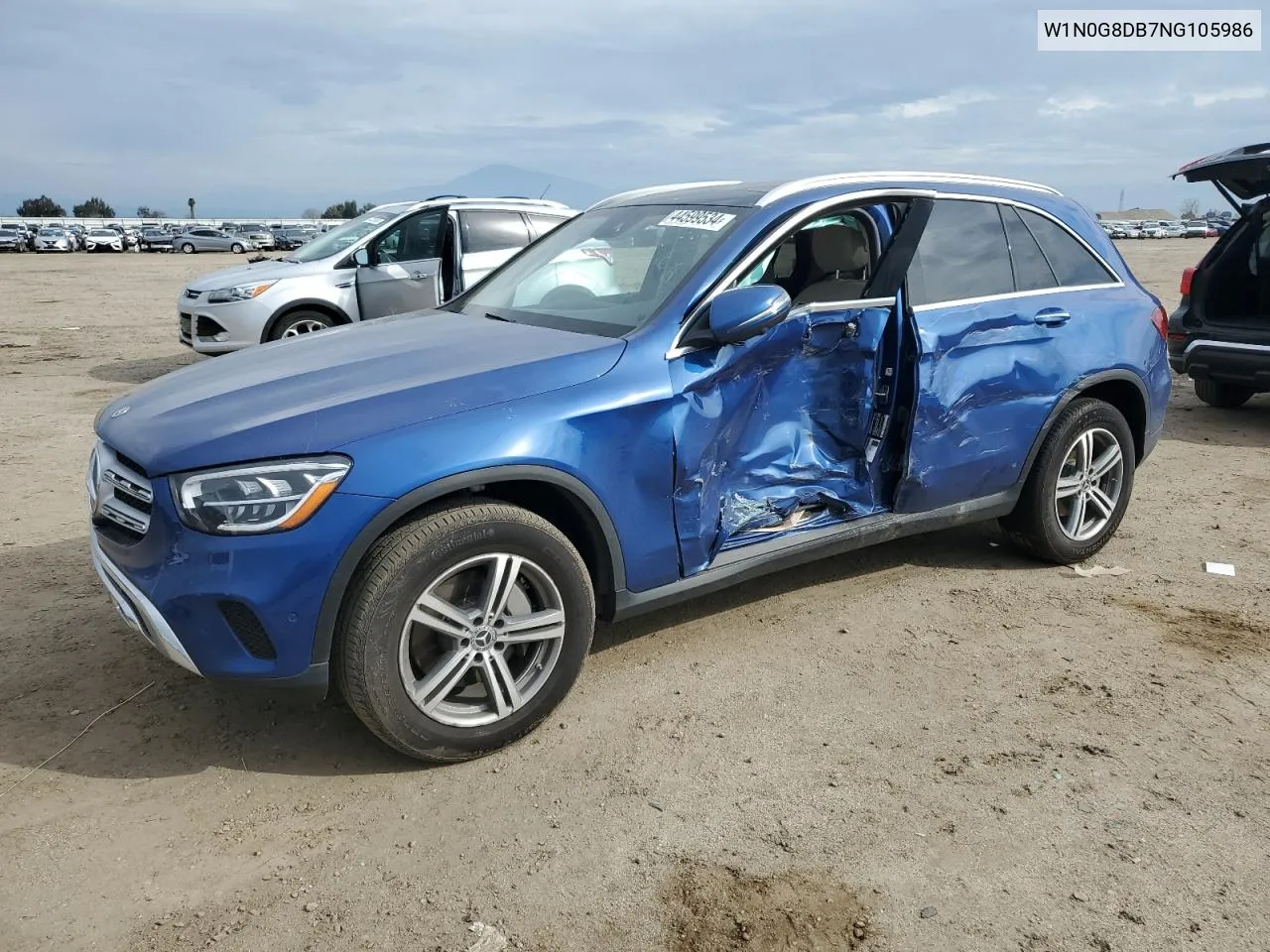 2022 Mercedes-Benz Glc 300 VIN: W1N0G8DB7NG105986 Lot: 44599534