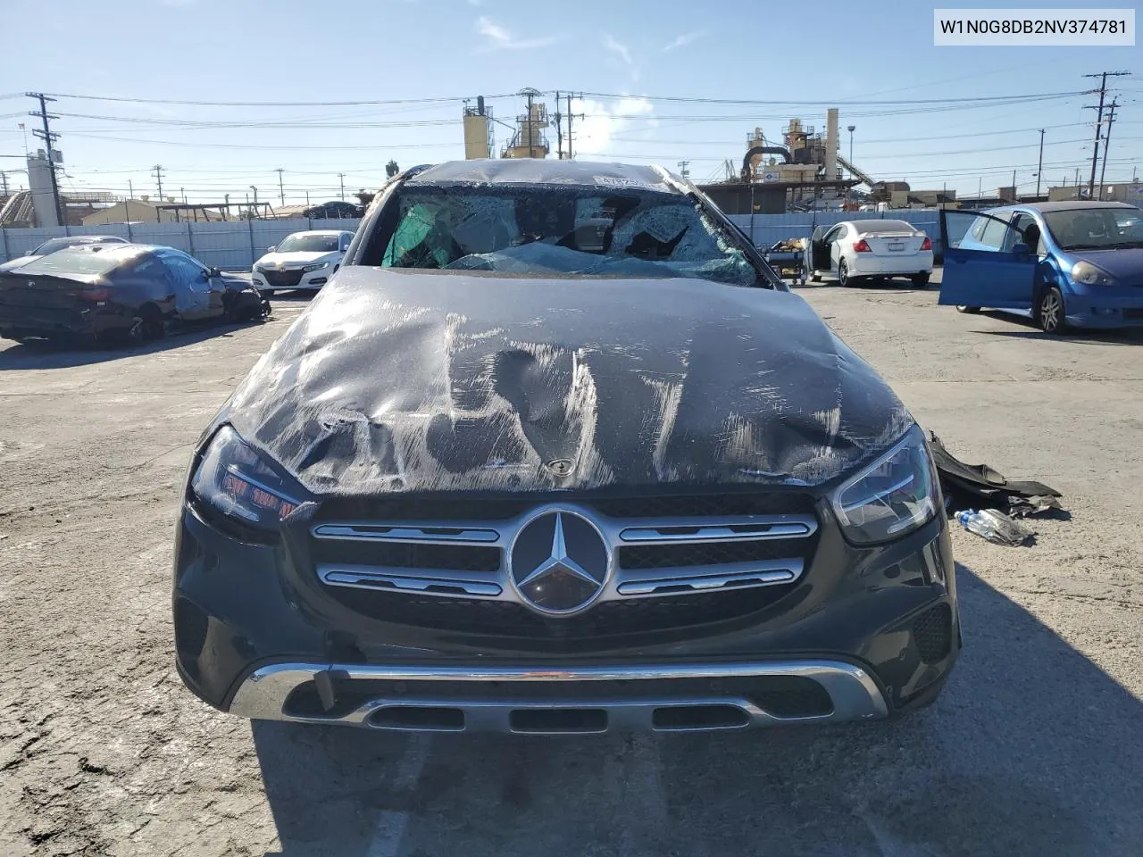 2022 Mercedes-Benz Glc 300 VIN: W1N0G8DB2NV374781 Lot: 47825934