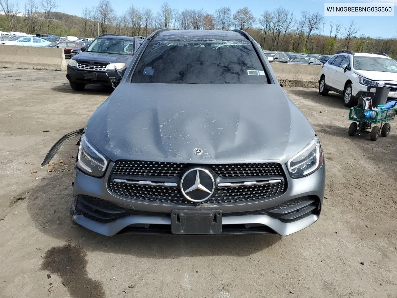 2022 Mercedes-Benz Glc 300 4Matic VIN: W1N0G8EB8NG035560 Lot: 51049244