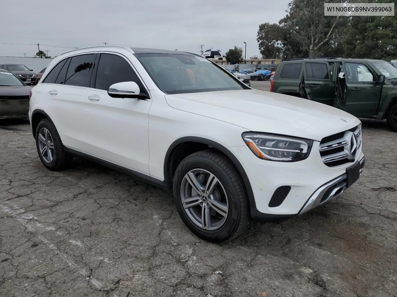 2022 Mercedes-Benz Glc 300 VIN: W1N0G8DB9NV399063 Lot: 55656114