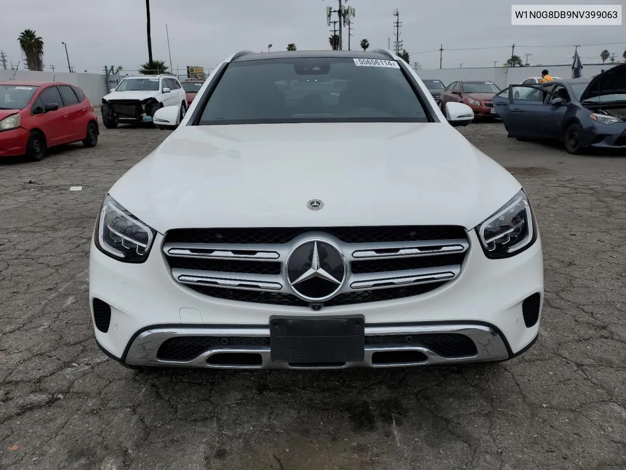 2022 Mercedes-Benz Glc 300 VIN: W1N0G8DB9NV399063 Lot: 55656114