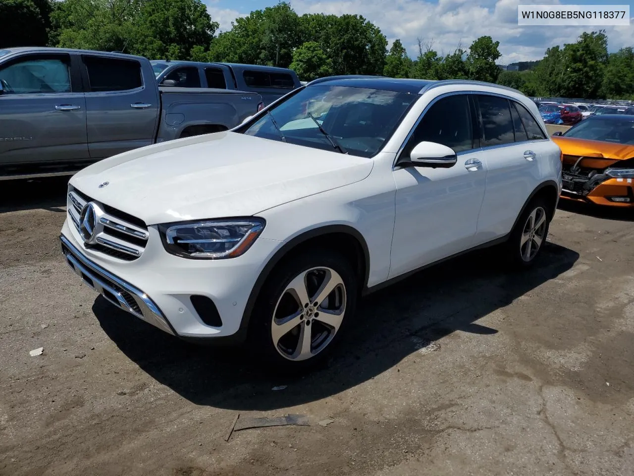 2022 Mercedes-Benz Glc 300 4Matic VIN: W1N0G8EB5NG118377 Lot: 60319234