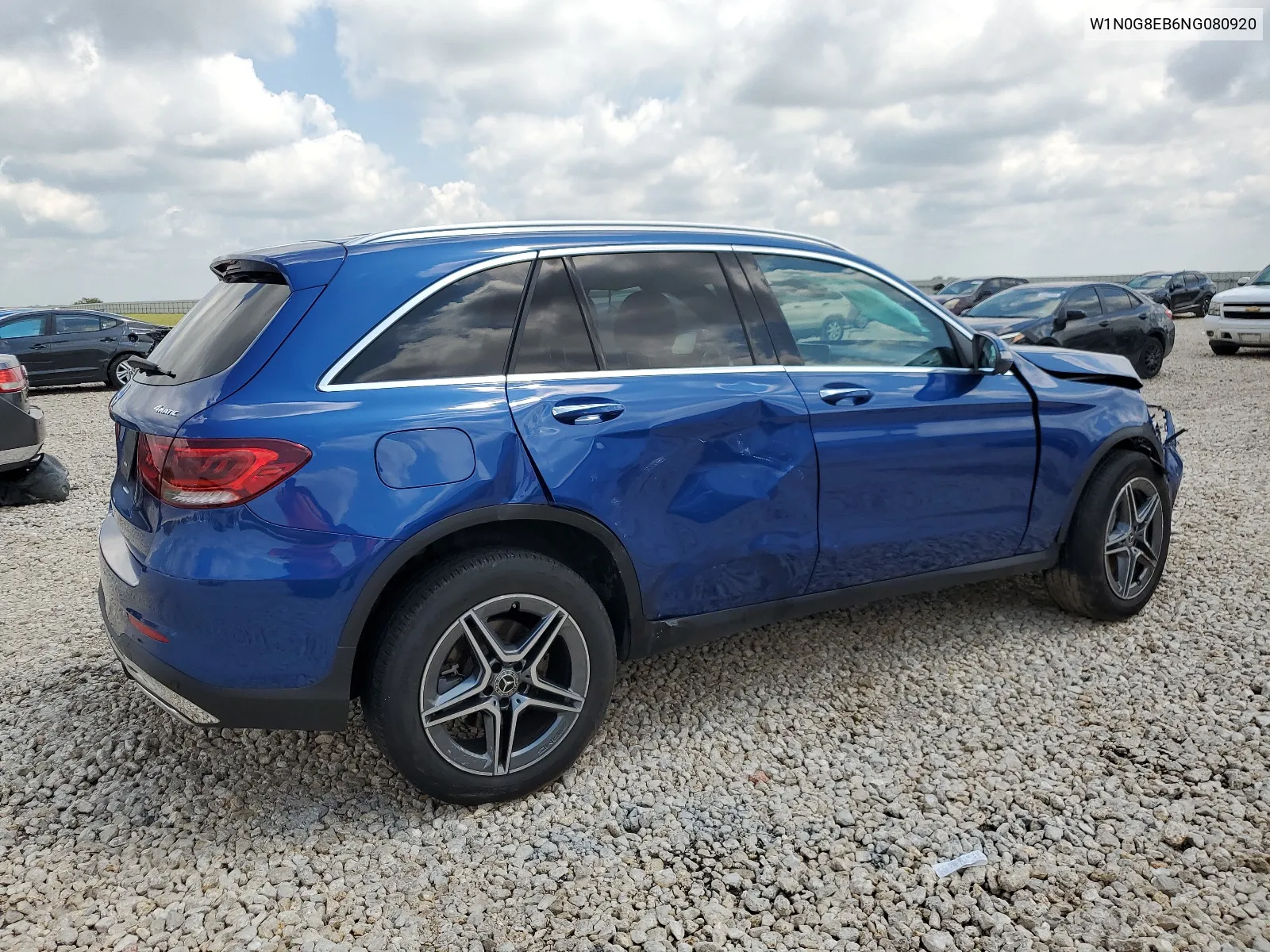 2022 Mercedes-Benz Glc 300 4Matic VIN: W1N0G8EB6NG080920 Lot: 64075804