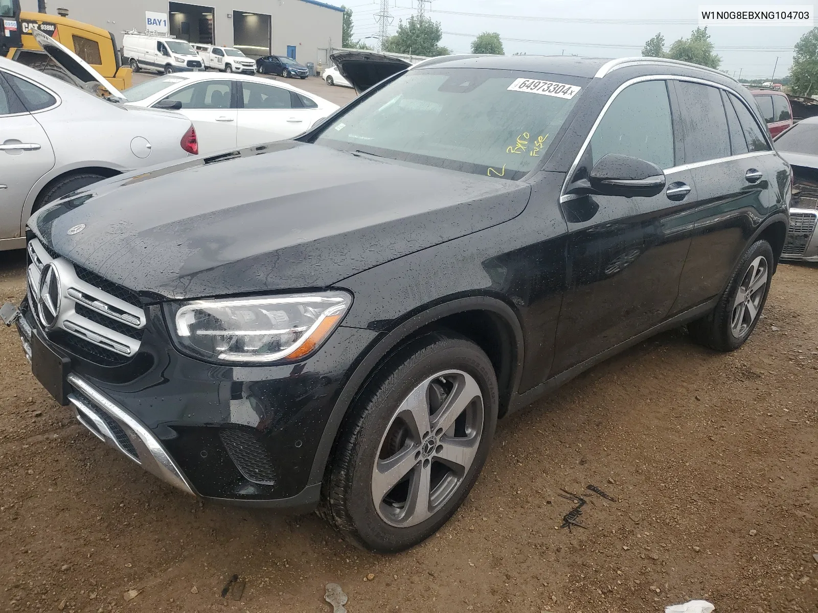 2022 Mercedes-Benz Glc 300 4Matic VIN: W1N0G8EBXNG104703 Lot: 64973304